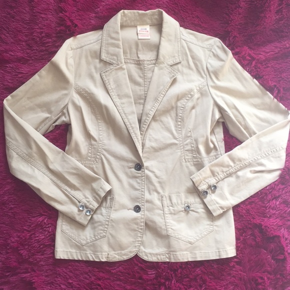 Faded Glory Jackets & Blazers - Tan subtly corduroy blazer